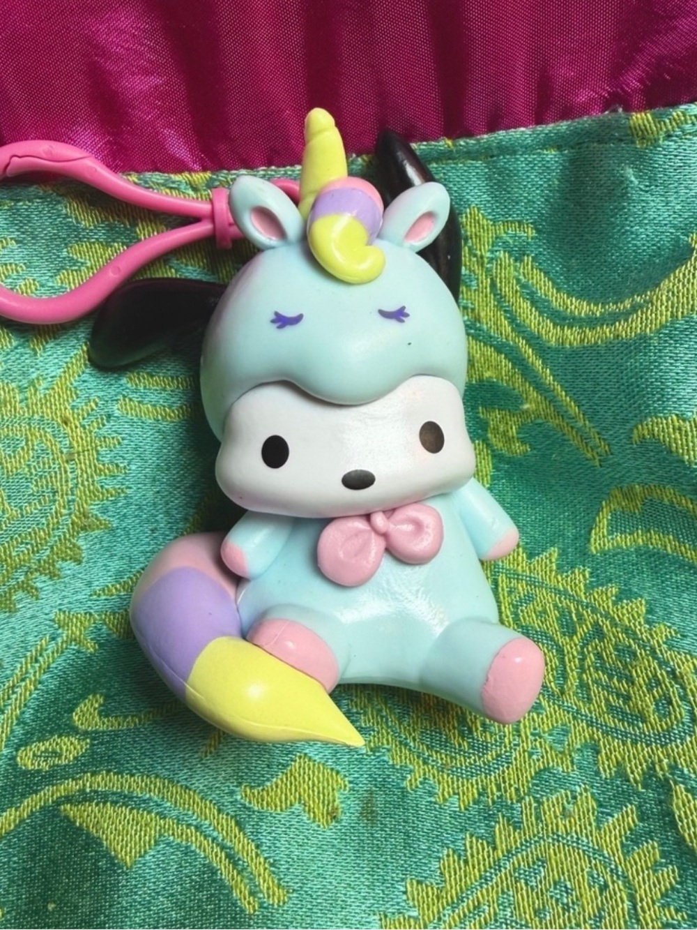 Pochacco Hello Kitty & Friends Unicorn Bag Clip